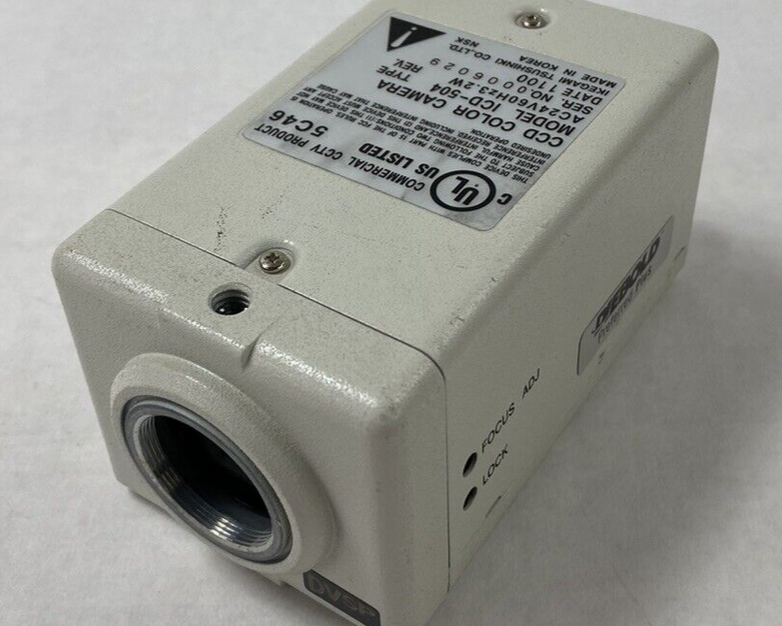 For Parts or Repair Ikegami Tsushinki ICD-504 CCD Color Camera No Lens