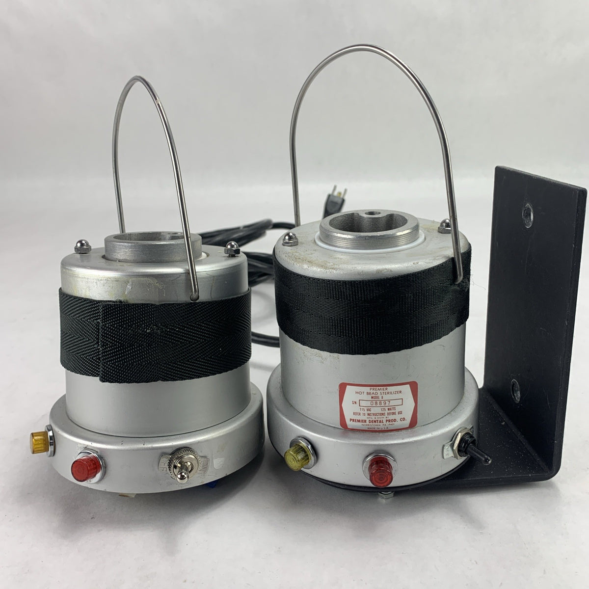 Premier Model A Hot Bead Sterilizer - No Lids - Parts or Repair - Lot of 21