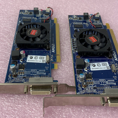 Lot( 2 ) Dell 0XF27T AMD Radeon HD5450 512MB DMS-59 PCIe Video Graphics Card