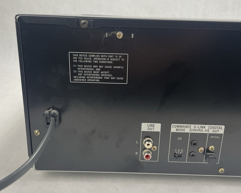 Sony CDP-CX53 50 Disc +1 CD Mega Storage Changer Player Carousel Tested