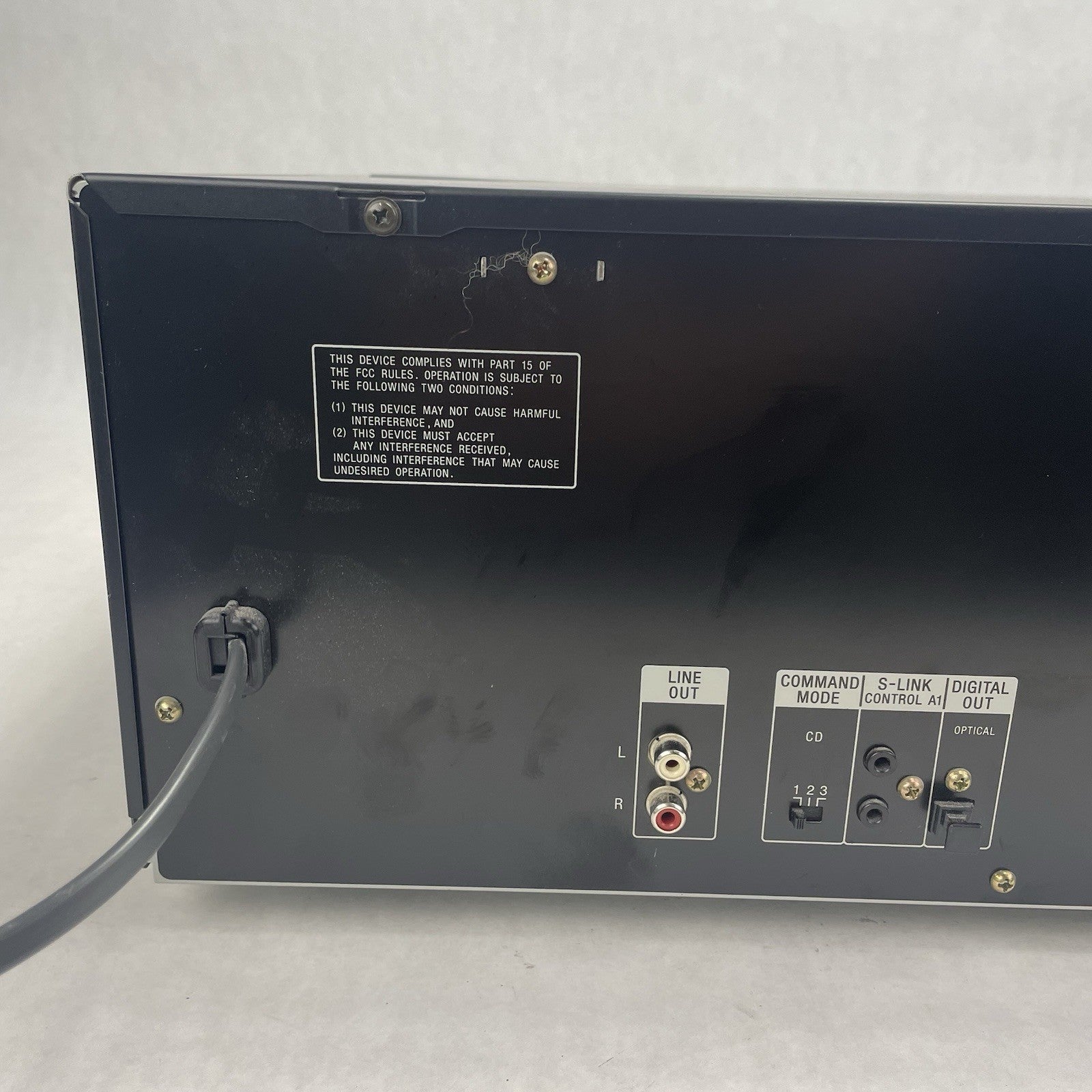 Sony CDP-CX53 50 Disc +1 CD Mega Storage Changer Player Carousel Tested13