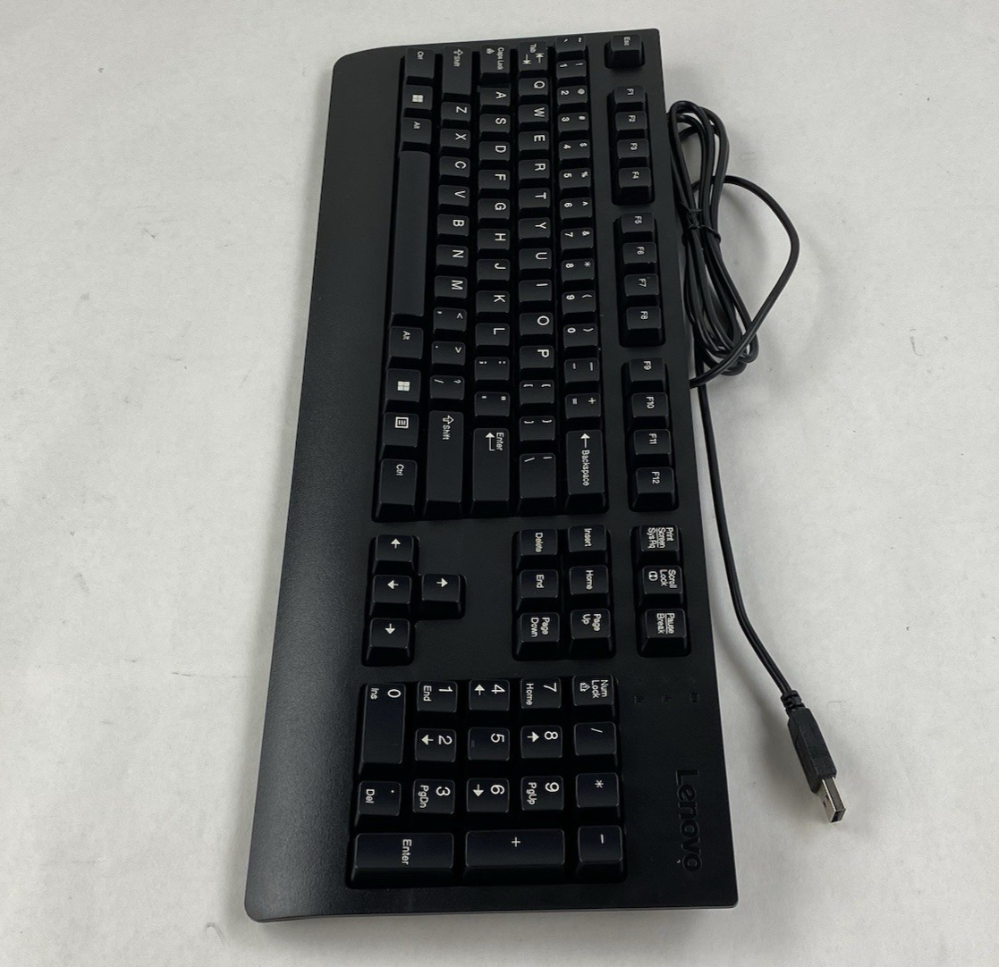 Lenovo SK-8827 USB Wired Keyboard Lot of 2