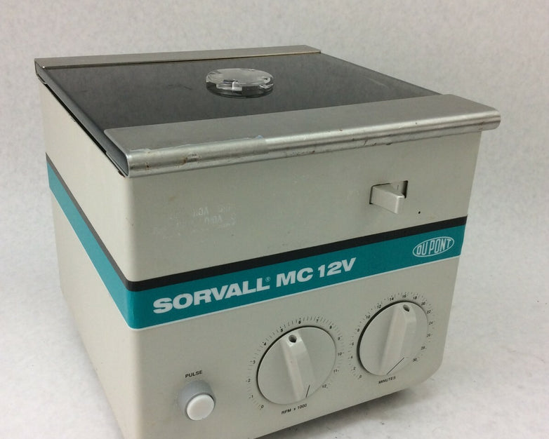 Sorvall DuPont MC 12V Bench Top Centrifuge