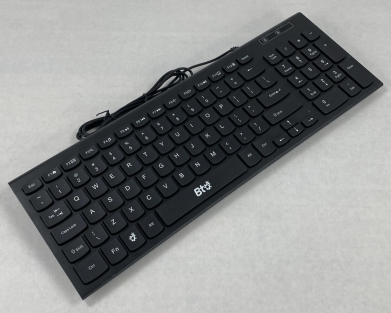 BTO USB Wired Comfortable Keyboard