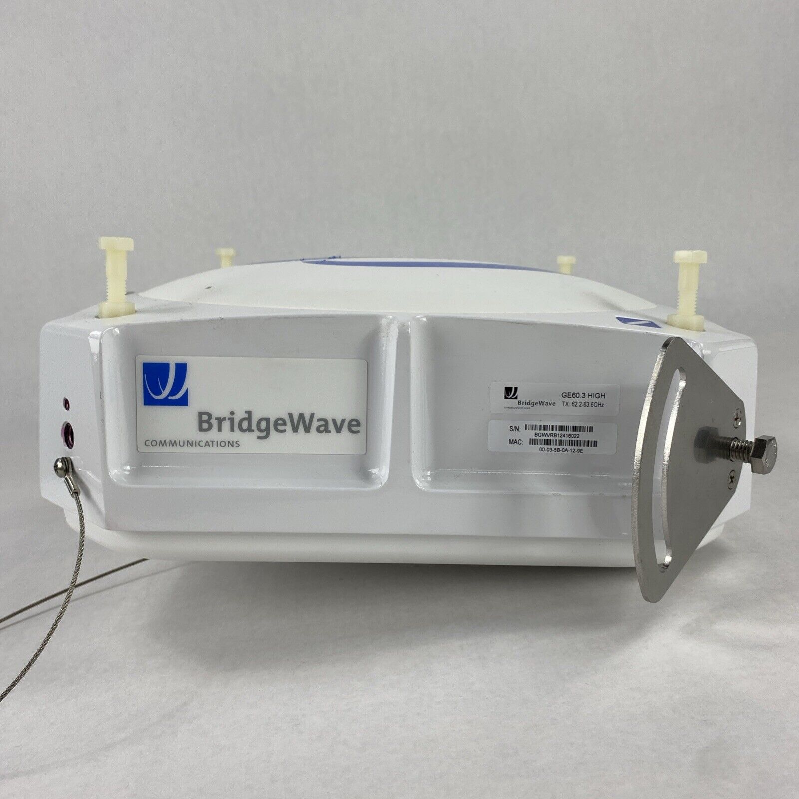 BridgeWave GE60.3 High / GE60.3 Low Wireless Gigabit Ethernet Link