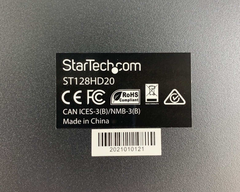 StarTech 4K 60hz HDMI Splitter 8 Port HDR Support 7.1 Surround Sound Audio
