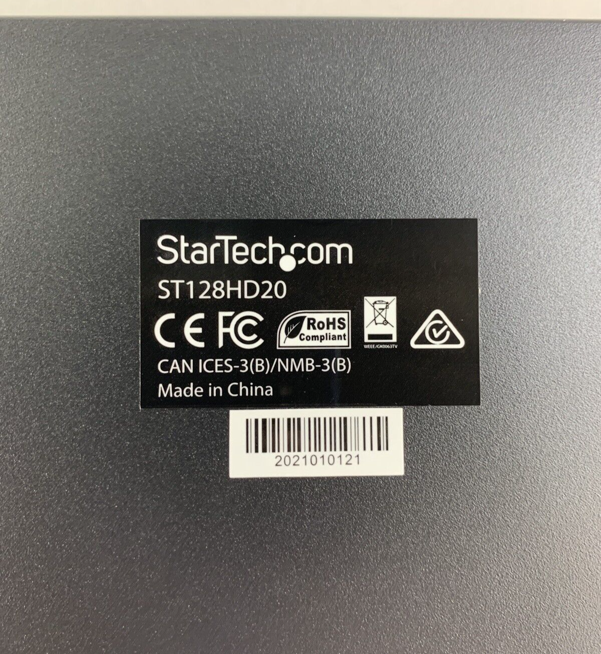 StarTech 4K 60hz HDMI Splitter 8 Port HDR Support 7.1 Surround Sound Audio