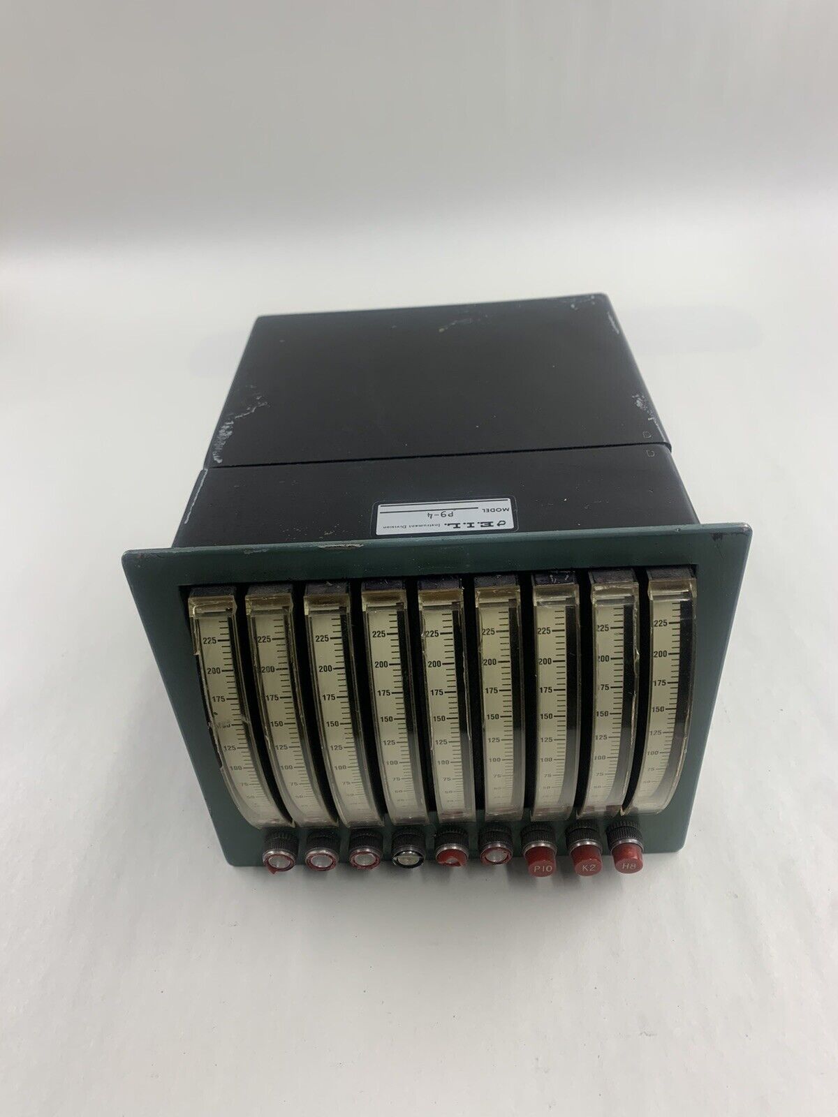 EIL Instrument Division P9-4 Channel Analog Meter