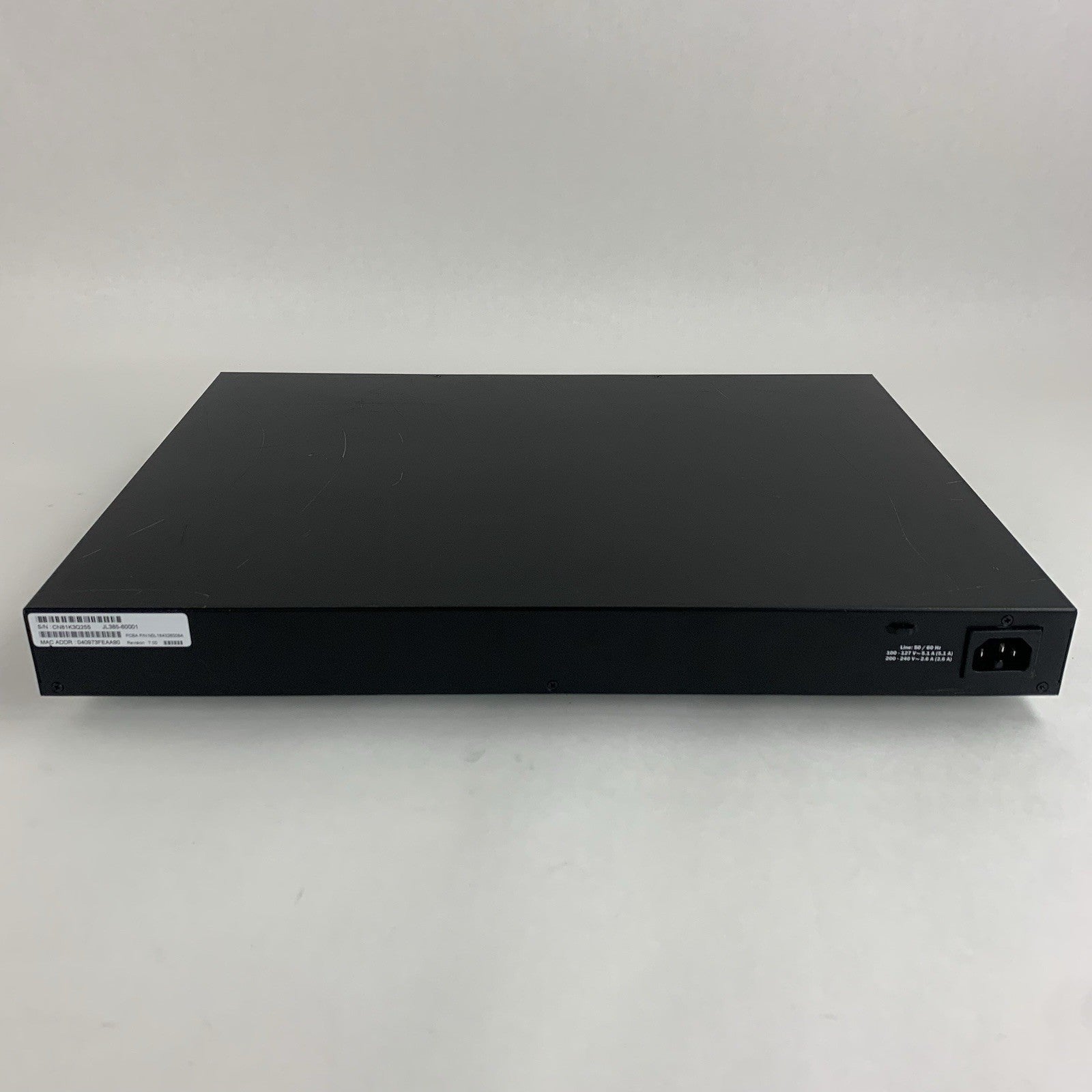 HPE JL385A OfficeConnect 24-Port PoE Managed Gigabit Switch Tested Reset5