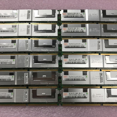 Hynix 12GB Kit 12x1GB 2Rx8 PC2-5300F-555-11 DDR2 Server RAM HYMP512F72CP8N3-Y5