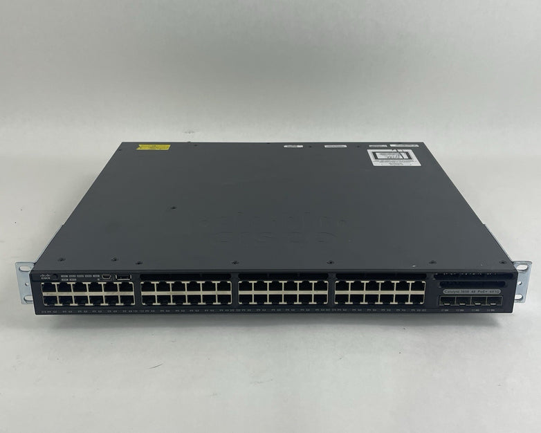 Cisco WS-C3650-48PS-S V04 Tested & Reset 1X PSU