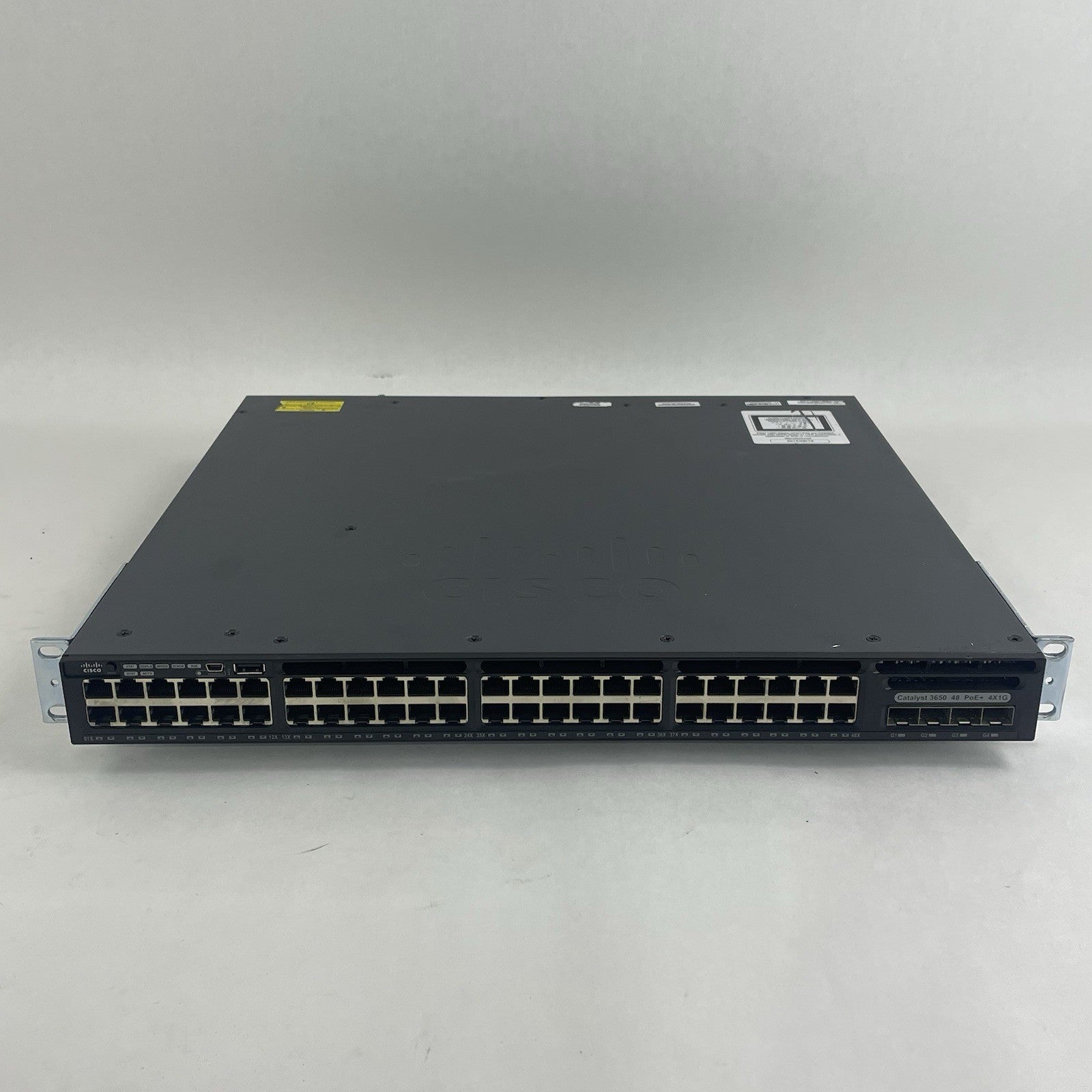 Cisco WS-C3650-48PS-S V04 Tested & Reset 1X PSU1