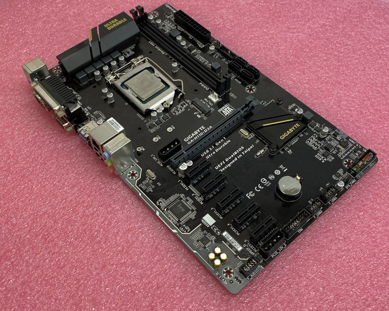Gigabyte H110-D3A Motherboard Pentium C4400 3.3GHz No RAM No Shield