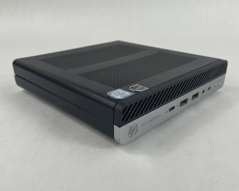 HP EliteDesk 800 G4 Micro i5-8600 3.10 GHz 8 GB RAM No SSD/OS/AC