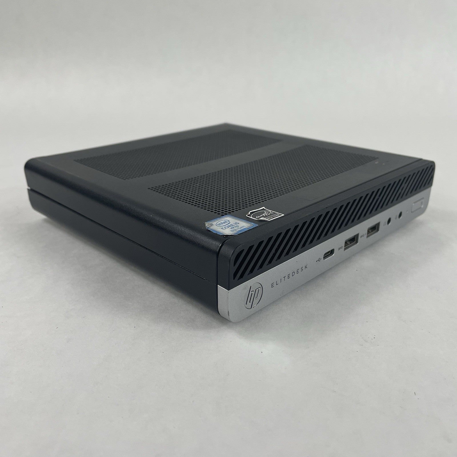 HP EliteDesk 800 G4 Micro i5-8600 3.10 GHz 8 GB RAM No SSD/OS/AC0