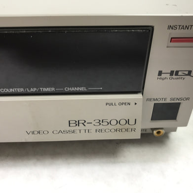 JVC BR-3500U VHS Player/Recorder Video Cassette Recorder (Untested)