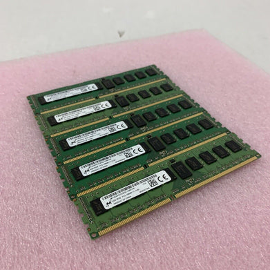 LOT OF 5 MT18JSF51272PDZ-1G6K1HF 4GB PC3-12800R-11-13-B1 2Rx8