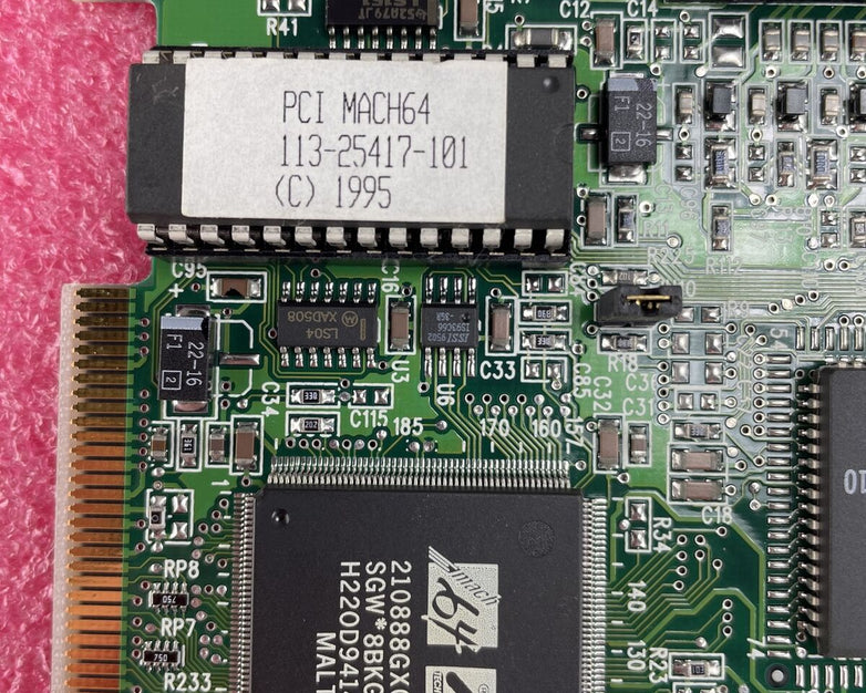 ATI 113-25417-101 Mach 64 PCI Graphics Card Tested