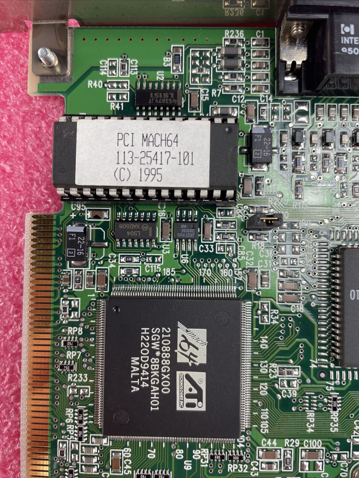 ATI 113-25417-101 Mach 64 PCI Graphics Card Tested