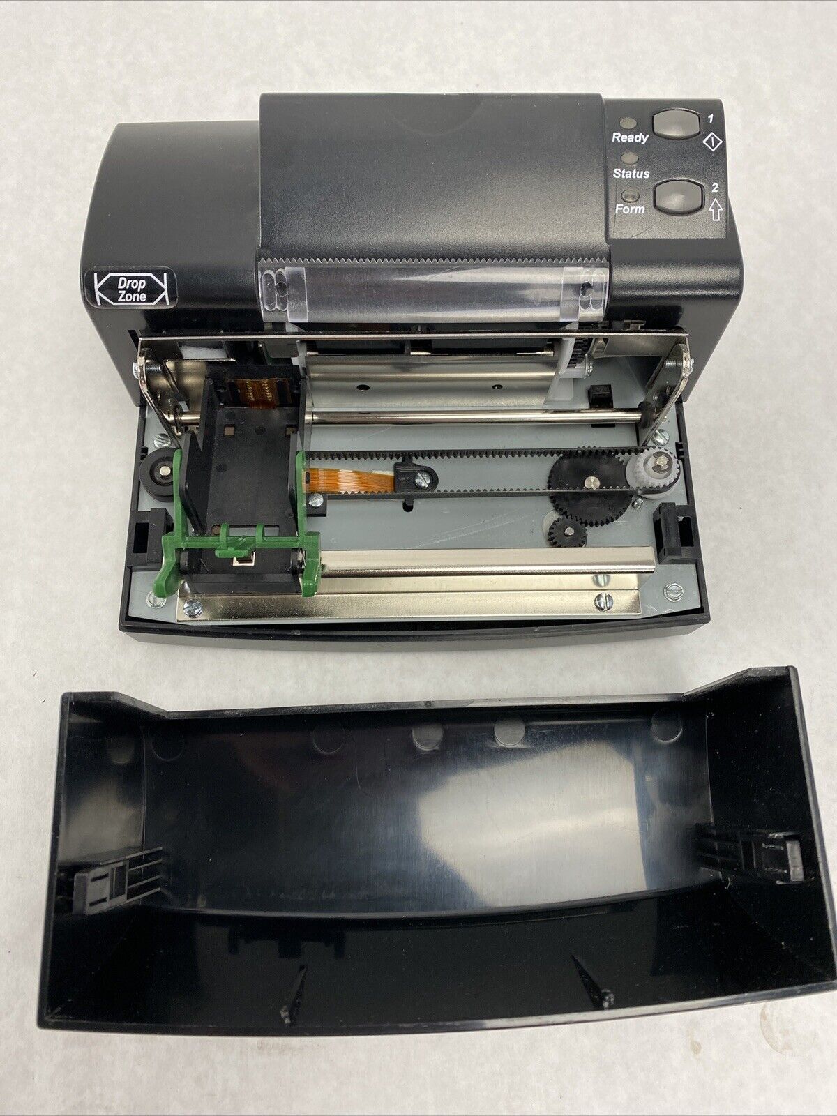 Addmaster IJ7102-2A Bank Teller Receipt Validation Printer NO PSU + NEEDS REPAIR