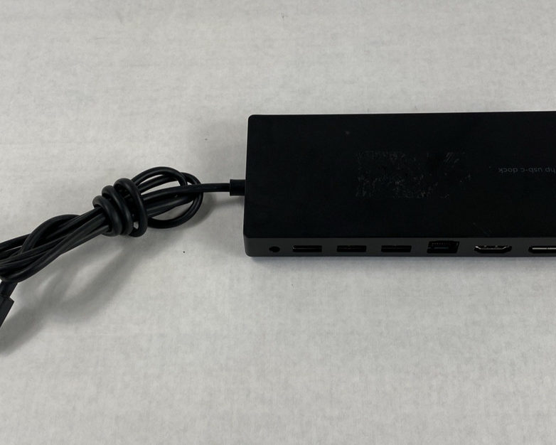 HP Elite USB-C TPA-B01 19.5V 3.33A Docking Station (Lot of 2)