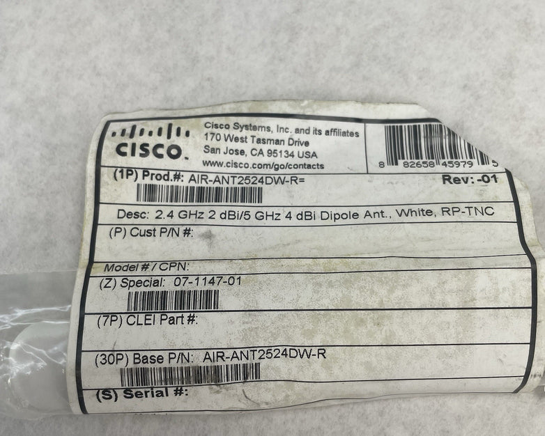 Cisco Air-ANT2524DW-R- Lot of 10