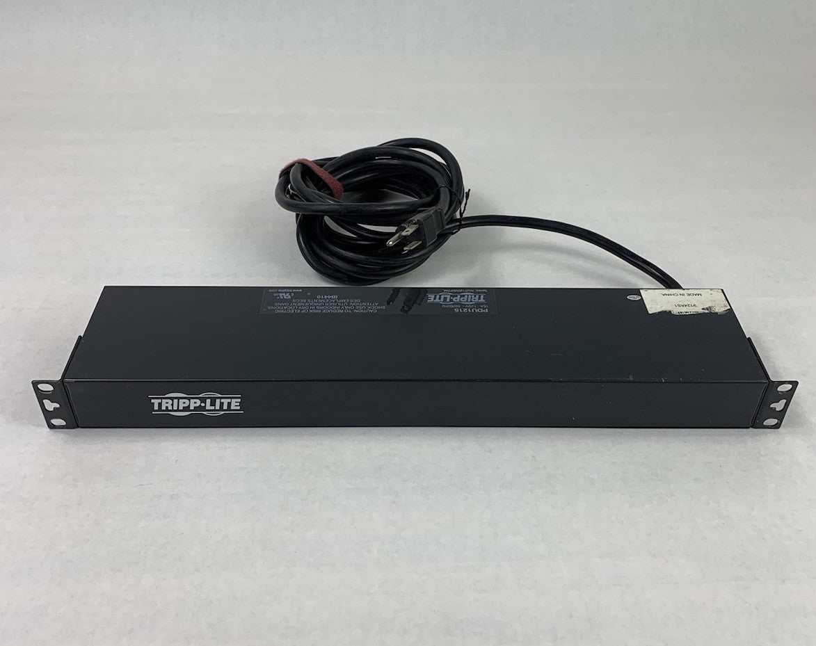Tripp-Lite PDU1215 IB4410 15A 120V ~50/60Hz Rack Mounted Surge Protector Strip