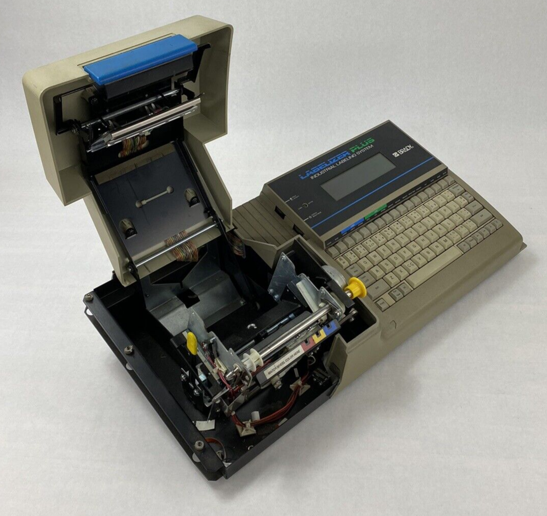 Brady Labelizer Plus Label and Sign Maker M No Power Cord For Parts or Repair