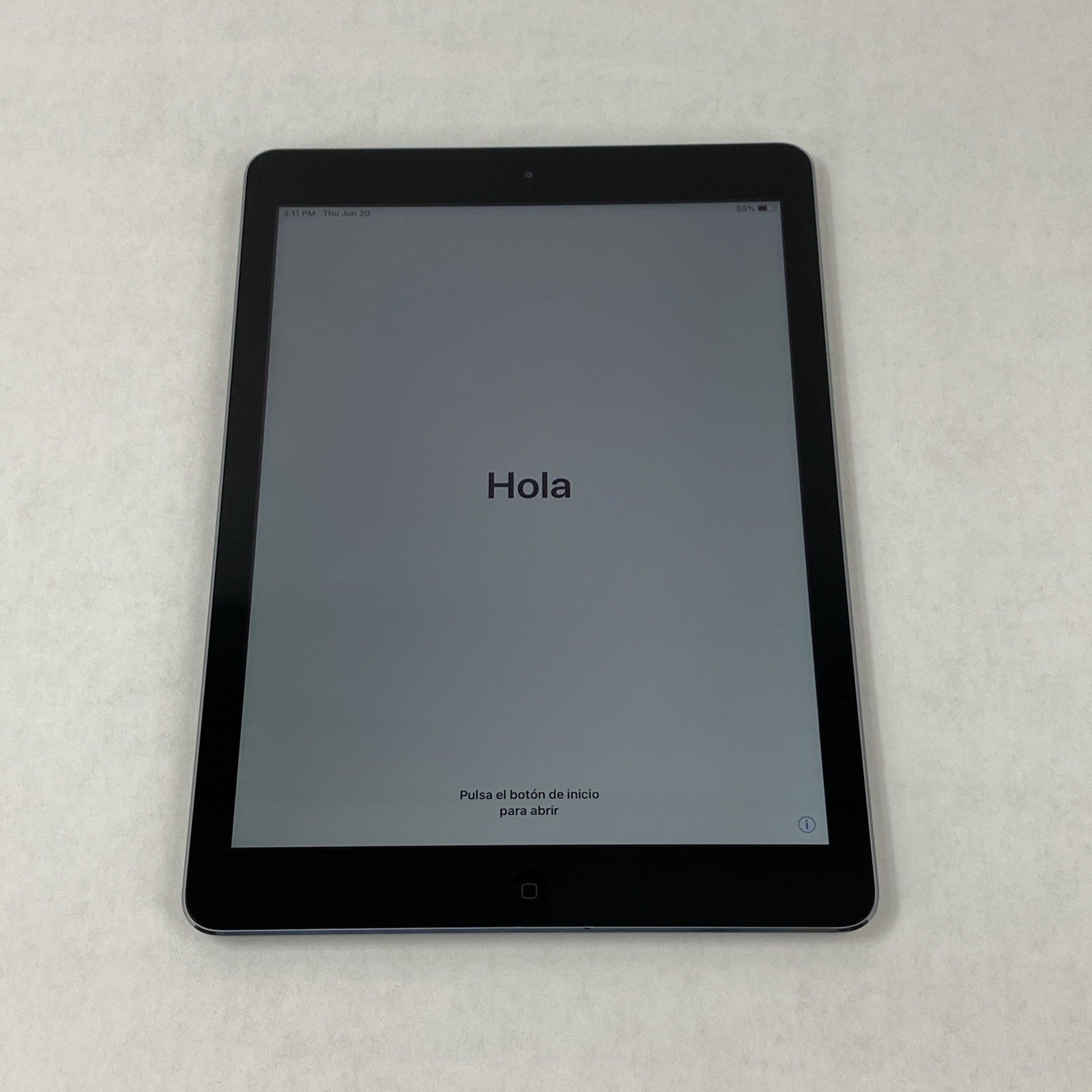 Apple iPad Air 1st Gen A1474 16GB Wi-Fi 9.7" Space Gray IOS 12.5.71