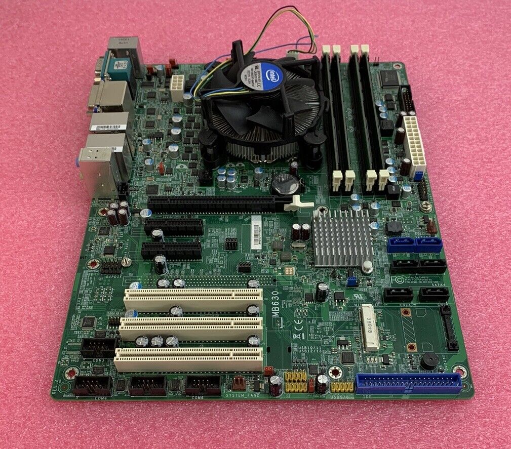 DFI MB630 Motherboard Intel Core i5-3570 3.4GHz 16GB RAM No Shield