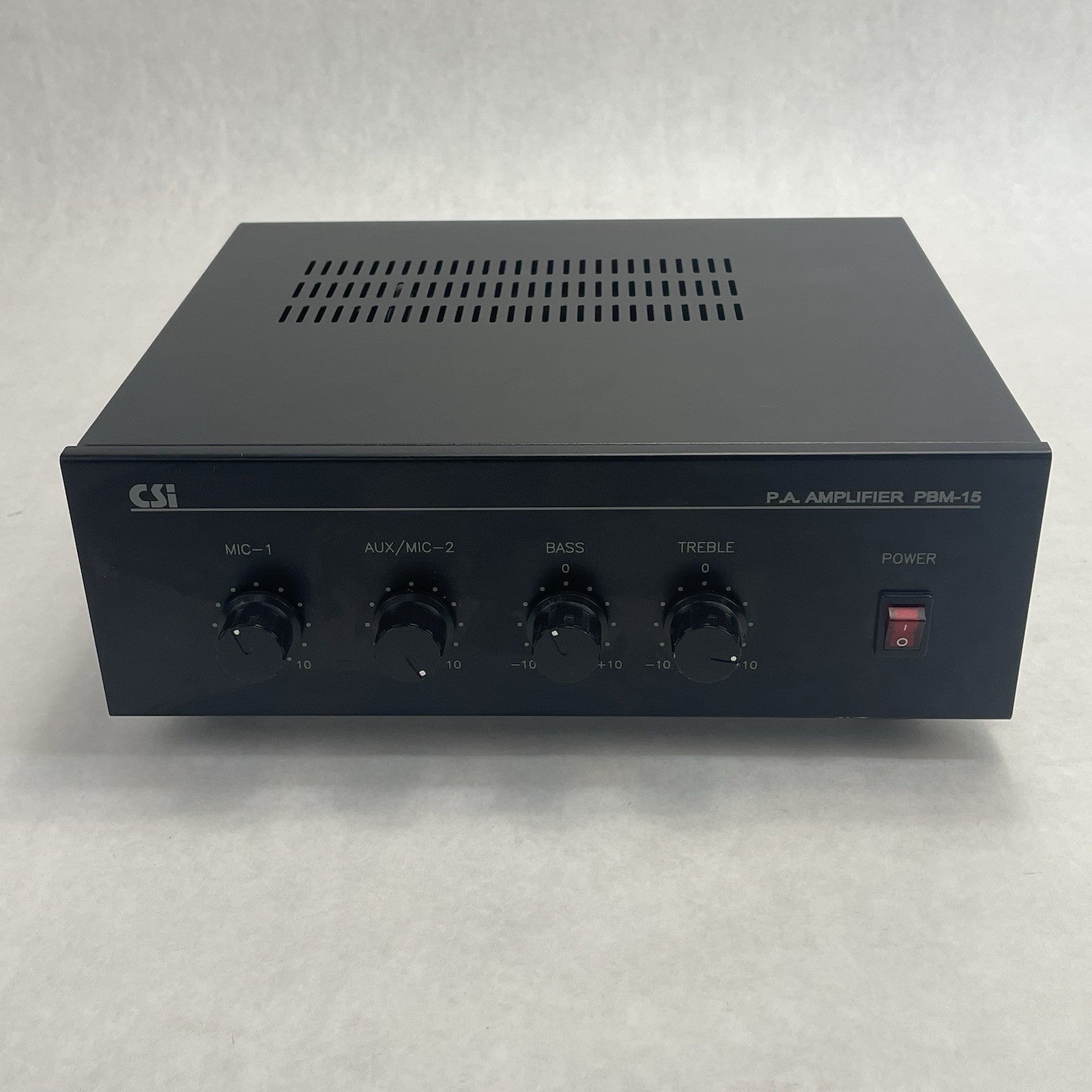 CSI Speco Technologies PBM-15  PA Amplifier Tested2