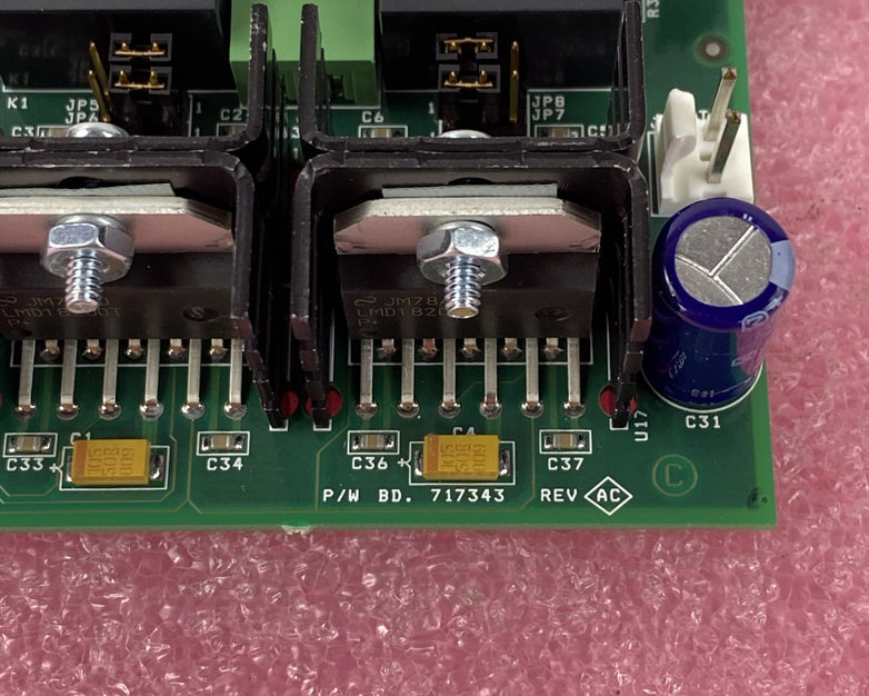 Beckman Coulter 717343 Rev AC Specialized Electronic Control Circuit Board