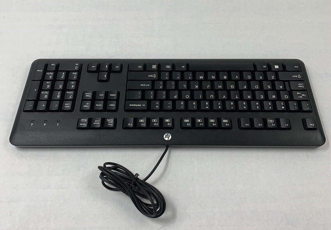 HP KU-1156 USB Wired Keyboard (Lot of 2)
