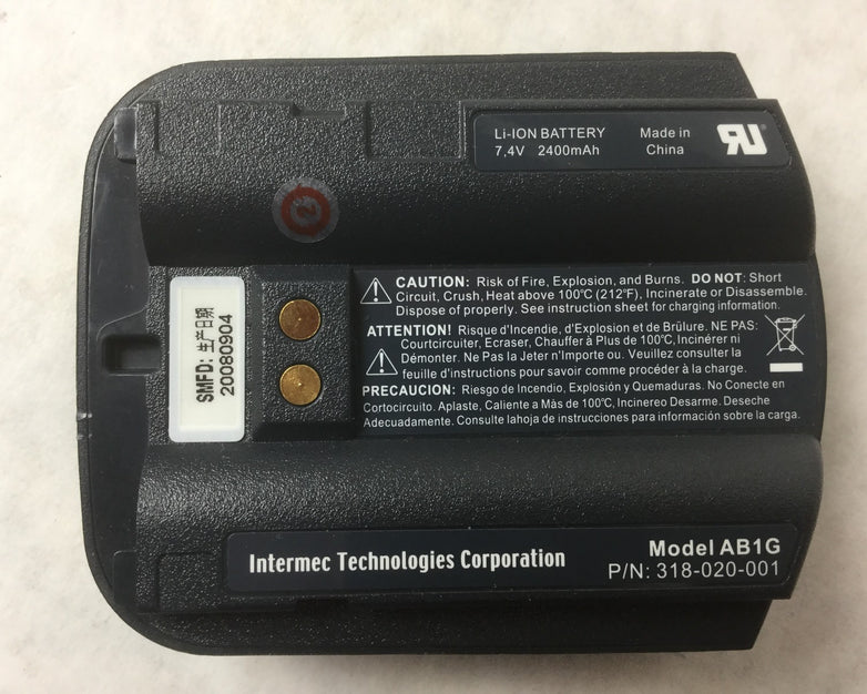 Genuine Intermec AB1G Li-ION 7.4V 2400mAh Battery