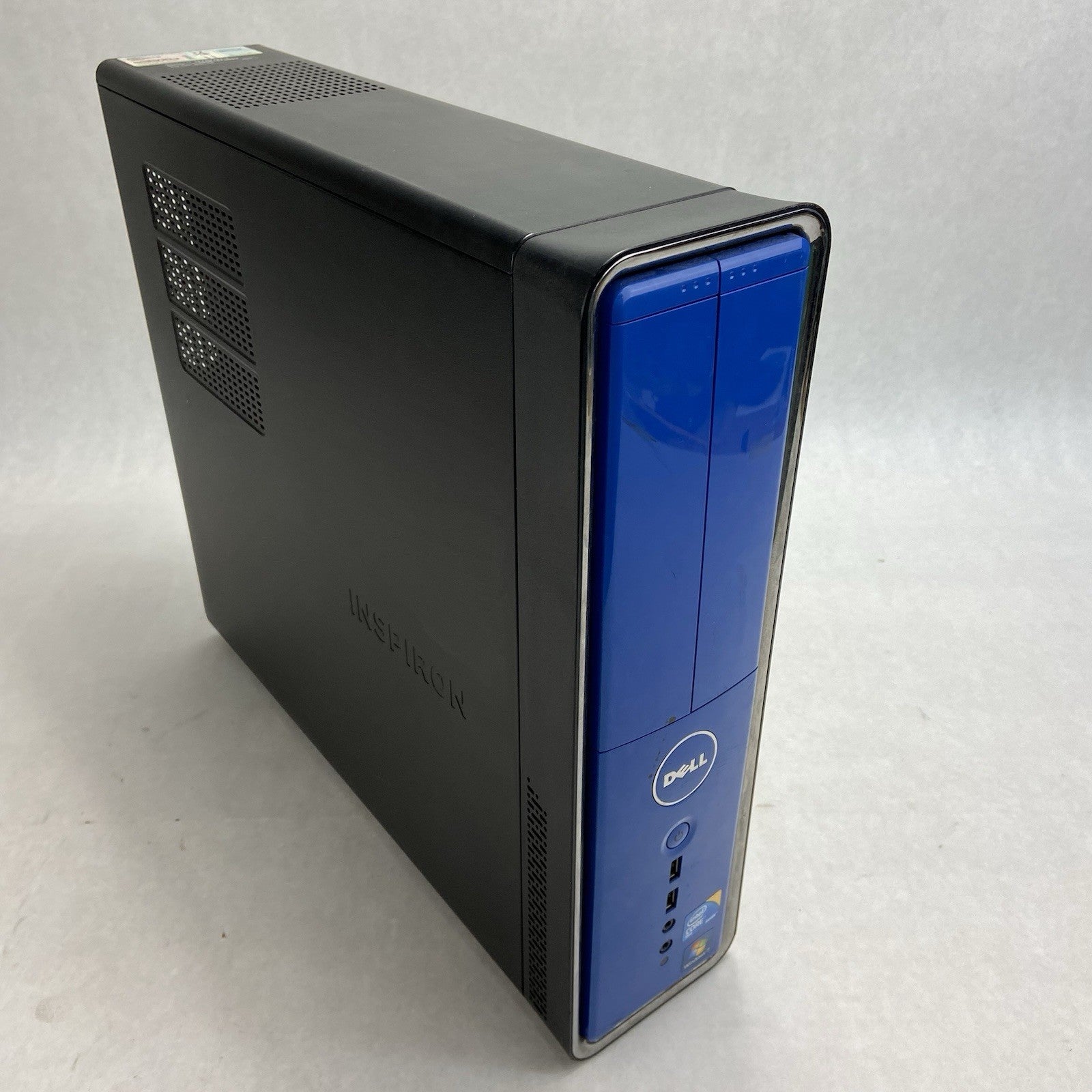 Dell Inspiron 537s DT Blue Intel Core 2 Duo E8400 3GHz 4GB RAM No HDD No OS0