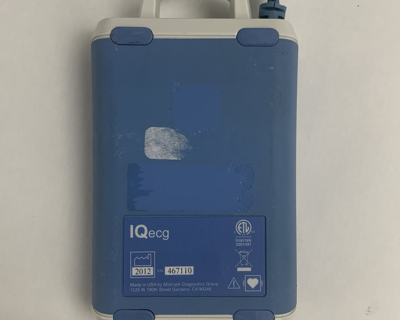 Midmark IQecg ECG Acquisition Module Power Tested W/ USB Cord No Accessories