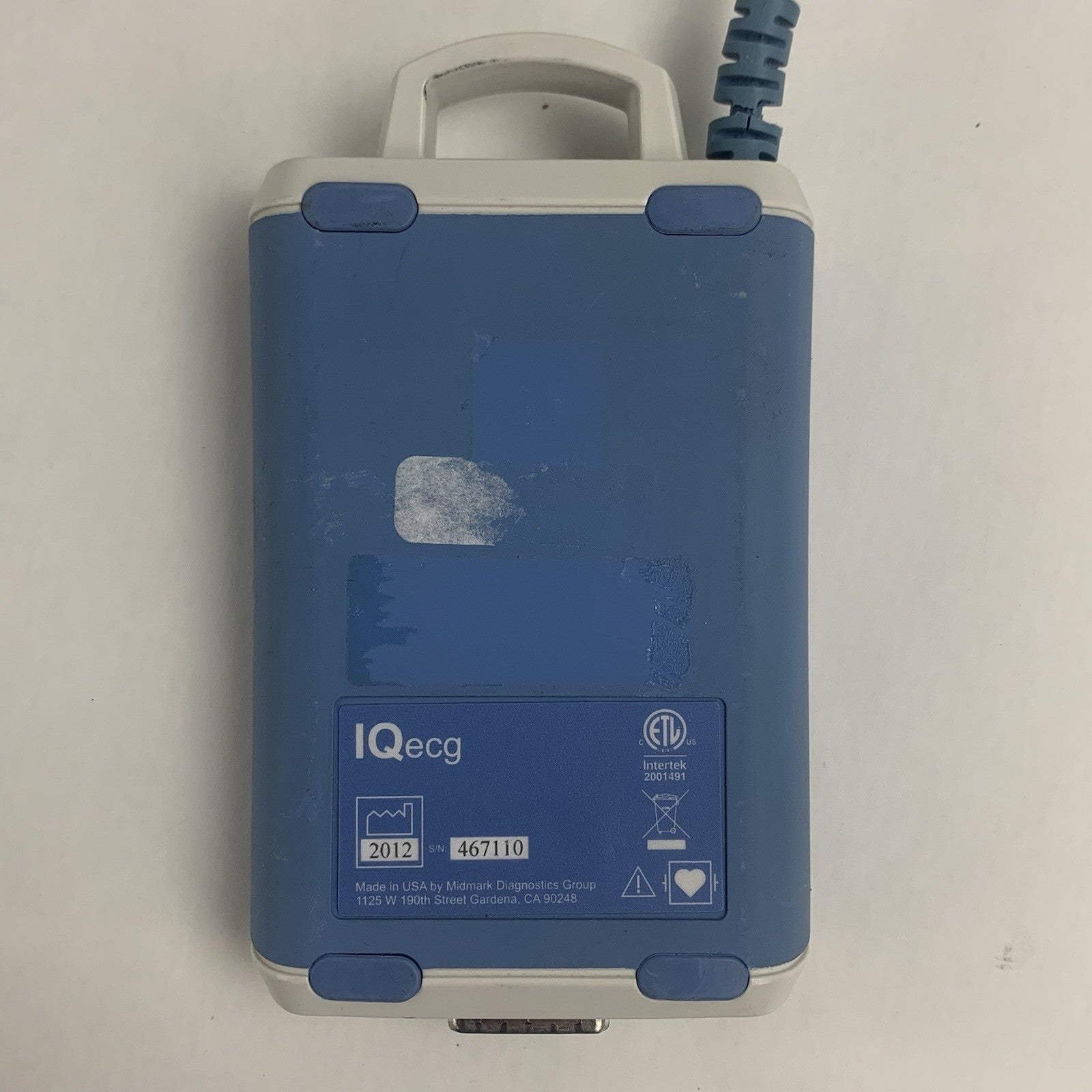 Midmark IQecg ECG Acquisition Module Power Tested W/ USB Cord No Accessories4