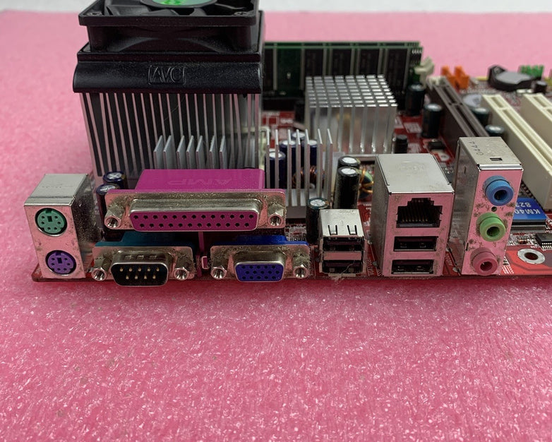 MSI KM400-8235 Motherboard AMD Sempron 2400+ 1.67GHz 2GB RAM No Shield