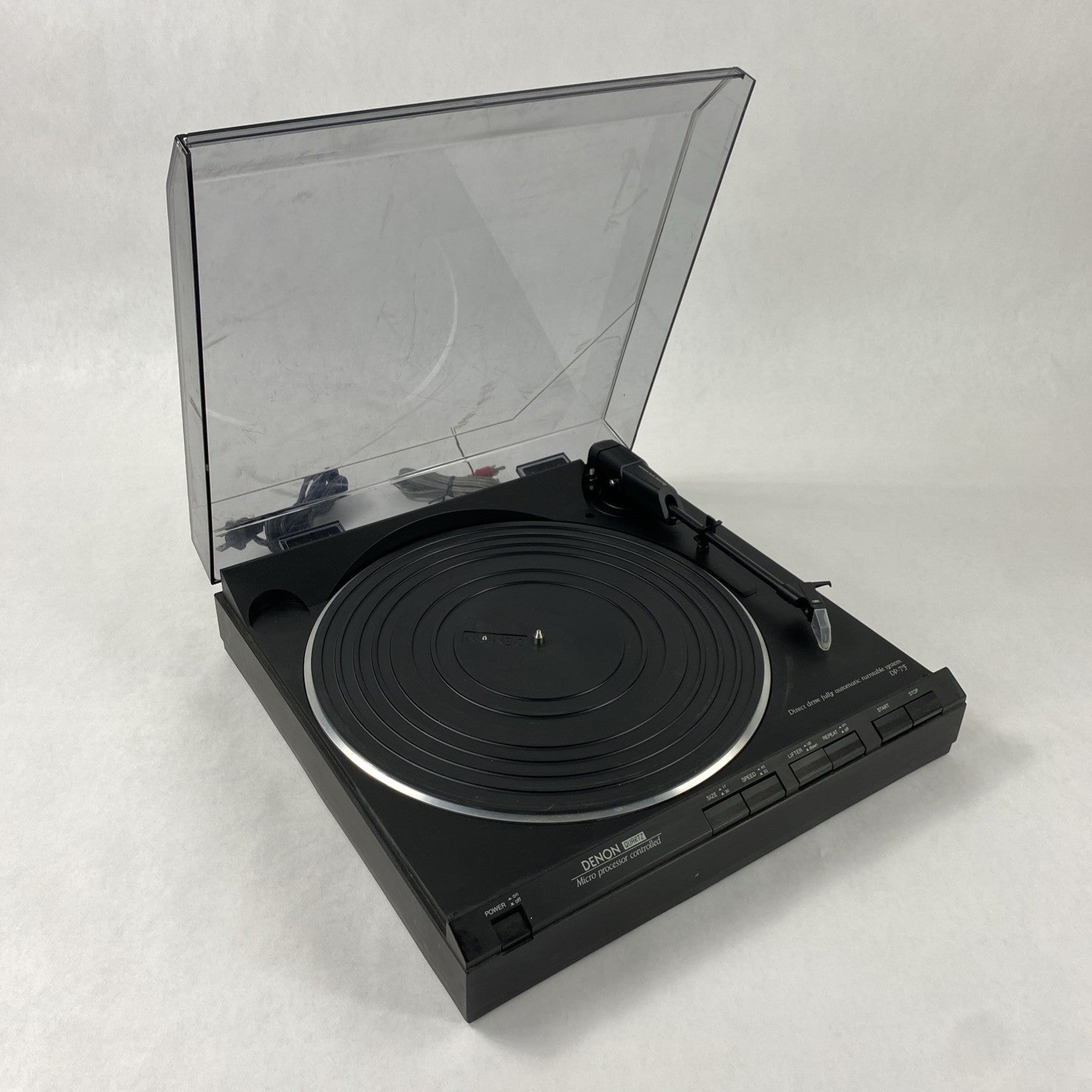 Denon DP-7F Quartz Turntable Tested