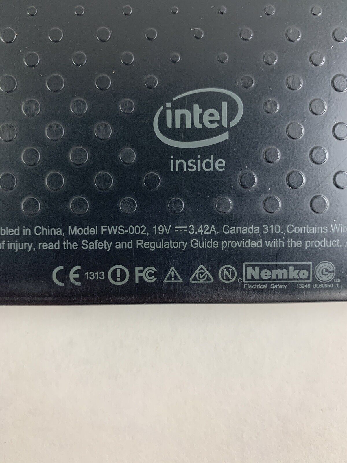 Motion CL920 Tablet PC Pentium N3540 4GB Ram No HDD, OS, Battery Corner Bent