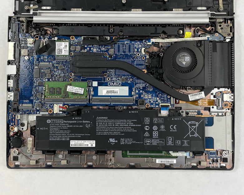 HP EliteBook 850 G5 15.6" i5-7200U 2.50 GHz 8 GB RAM No SSD/OS/AC
