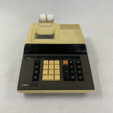 Vintage Unitrex Classic 40 Calculator