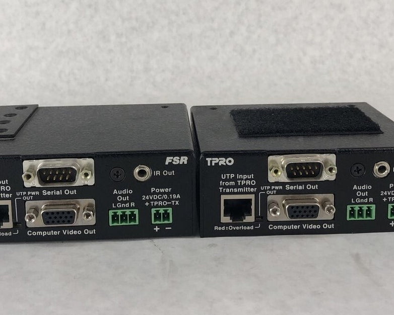 TPRO-RXD Computer A/V IR RS-232 Receiver (Lot of 2)