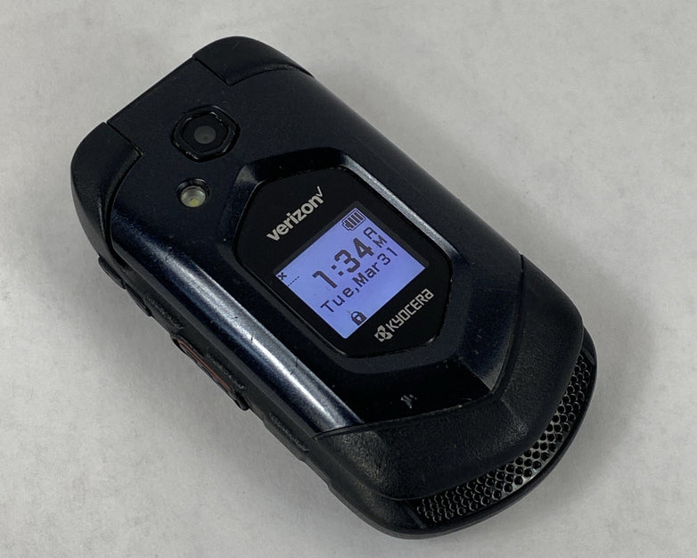 Kyocera DuraXV LTE E4610 Verizon Network 16GB Black Flip Phone