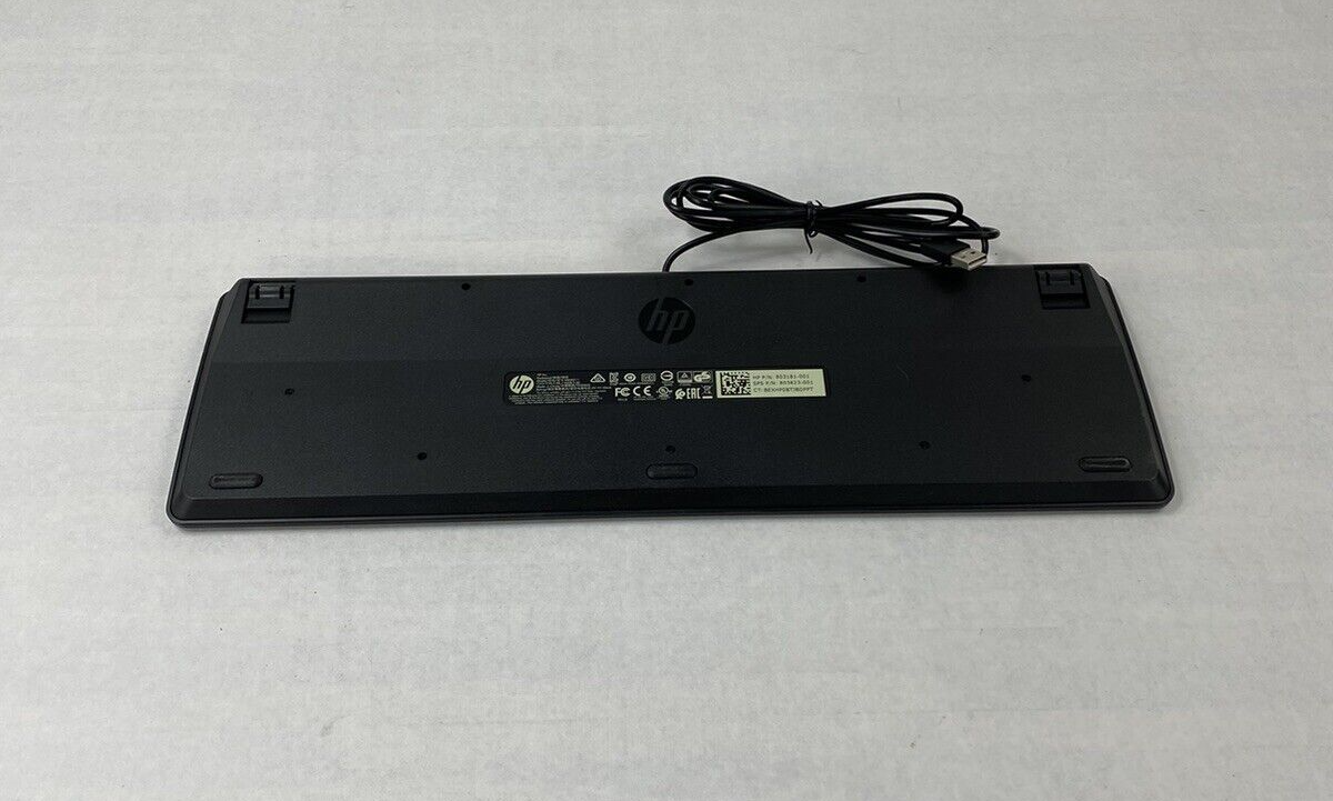 Lot of 3 HP KBAR211 USB Slim Keyboard Tested