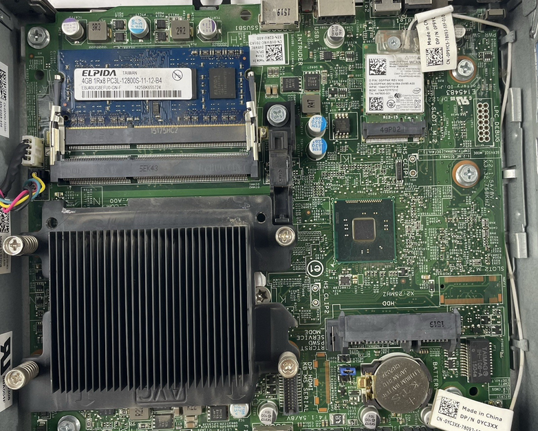 Dell Optiplex 3020M Micro i3-4160T 3.10 GHz 4 GB RAM No SSD/OS/AC