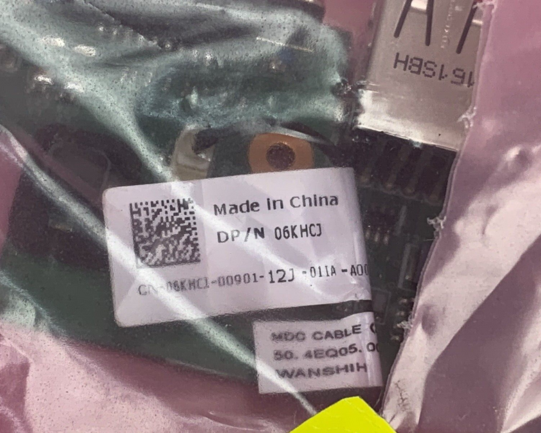 Dell Latitude E5510 Laptop Power Button I/O Board  LTCB-JGK40