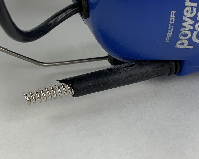 Peltor MT7H7A-460 MT72H7A-460  PowerCom Power Tested Bad Mic