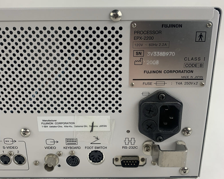 Fujinon EPX-2200 System Processor Powers On Lamp Tested Factory Reset