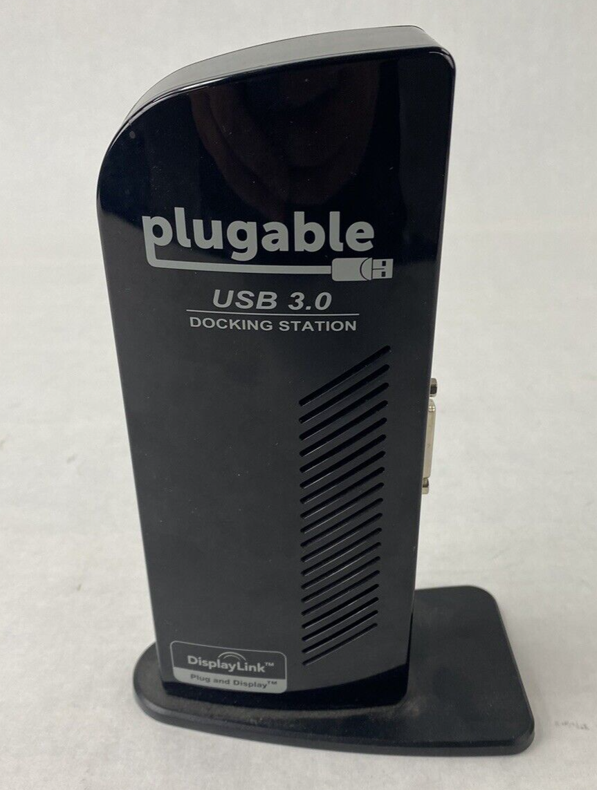 Lot of 3 Plugable UD-3900 USB 3.0 Universal Docking Station Untested
